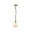 Glass York Small Pendant With Opal Glass