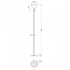 Lady V Piantana 179 cm Floor Lamp
