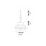 Novecento Large Suspension Lamp