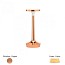 Bon Jour Unplugged Table Lamp - Copper