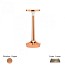 Bon Jour Unplugged Table Lamp - Copper