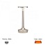 Bon Jour Unplugged table Lamp - Matt Chrome
