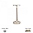 Bon Jour Unplugged table Lamp - Matt Chrome
