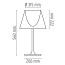 KTribe T1 Glass Table Lamp