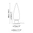 Kanpazar 80C Outdoor Floor Lamp