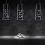 Tress Medium Suspension Lamp