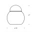 Daruma Small Table Lamp