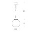 Globo Di Luce Large Suspension Lamp