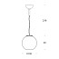 Globo Di Luce Medium Suspension Lamp