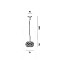 Caboche Plus Small Suspension Lamp
