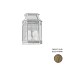LOUIS PHILIPPE 2 - MODEL N°1 -wall - With CLEAR DIFFUSER