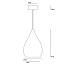 Drop One Large Pendant