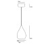 Circle Line Drop Pendant