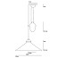 Cobb Rise & Fall Large Pendant