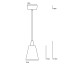 Hector Medium Pleat Pendant