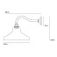 Glass School Wall Lamp With Clear Glass