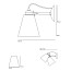 Hector Medium Flowerpot Wall Lamp