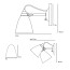 Hector Small Dome Wall Switched Lamp