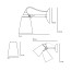 Hector Small Flowerpot Wall Lamp