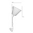 Portable Large Pleated Wall Lamp