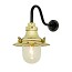Ship-s Small Decklight Wall Lamp With Clear Glass