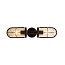 Weatherproof Ship's Double Well Glass Wall Lamp With Clear Glass