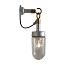 Well Glass Wall Lamp With Clear Glass