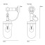 Well Glass Wall Lamp With Frosted Glass