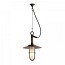 7523 Ship's Well Glass Pendant With Frosted Glass