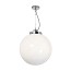 Globe Large Pendant With Opal Glass