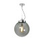 Globe Medium Pendant With Anthracite Glass