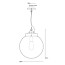Globe Medium Pendant With Anthracite Glass