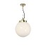 Globe Medium Pendant With Opal Glass