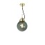 Globe Small Pendant With Anthracite Glass