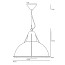 Phane Large Prismatic Glass Pendant
