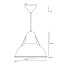 Phane Small Prismatic Glass Pendant