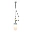 Well Glass Pendant With Frosted Glass