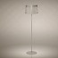 Twiggy Grid Lettura Outdoor Floor Lamp