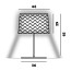 Twiggy Grid XL Outdoor Table Lamp