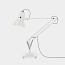 Original 1227 Giant Floor Lamp