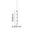 Noctambule 4 Low Cylinder Suspension Lamp