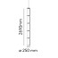 Noctambule 5 High Cylinder Suspension Lamp