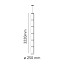 Noctambule 6 High Cylinder Suspension Lamp