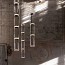 Noctambule 6 High Cylinder Suspension Lamp