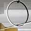 Arrangements Line Suspension Lamp With Big Surface Rose Canopy