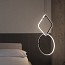 Arrangements Round Small Suspension Lamp With Big Surface Rose Canopy