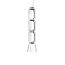 Noctambule 3 Low Cylinder and Cone Suspension Lamp