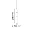 Noctambule 4 High Cylinder Suspension Lamp