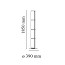 Noctambule 4 Low Cylinders Small Base Floor Lamp