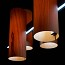 Black Note Keys Suspension - Gold